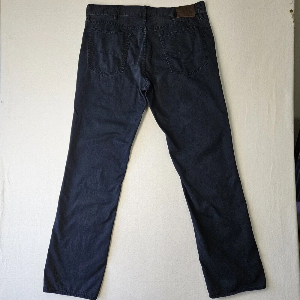 Polo Ralph Lauren Classic Fit Men's Jeans 38x34 Dark Wash Blue Zip Fly Straight